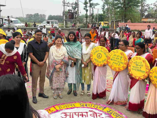 मतदाता जागरूकता व चमकी बुखार को लेकर कार्यक्रम आयोजित 